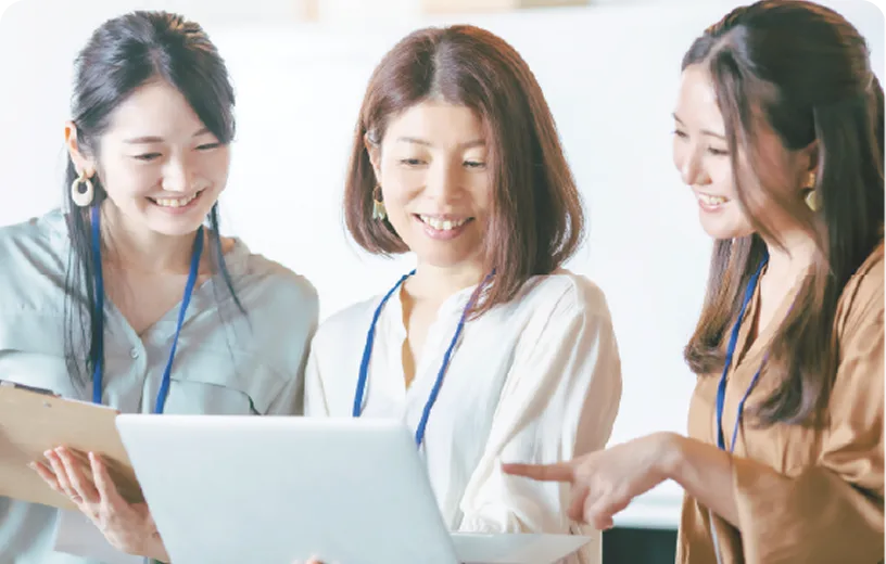 女性起業家同士が交流している様子